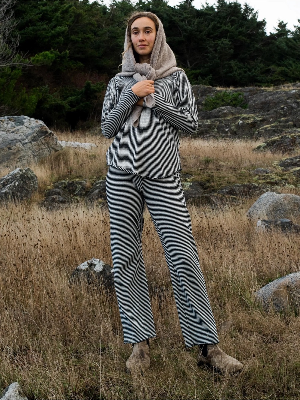 Ship Supply Striped Baselayer Long Sleeve Set